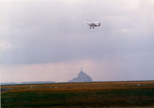 Avranches, décollage